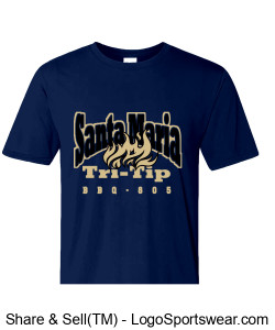 Gildan Adult DryBlend 50/50 Front Logo T-Shirt Design Zoom
