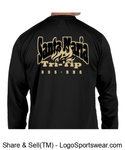 Augusta Adult Wicking Long Sleeve T-shirt Design Zoom